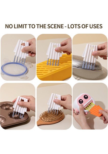 Yeşil2 Tarzı Moda Çok Fonksiyonlu Esnek Boşluk Fırçası Fincan Kapağı Oluk Boşluk Fırçası Ev Yumuşak Kıllar Temizleme Fırçası Cepillo De Limpieza (Yurt Dışından) indirimleri