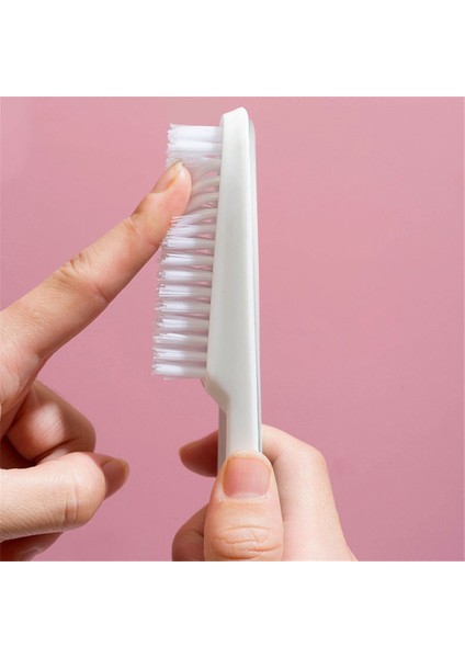 Mavi Stil Plastik Ayakkabı Temizleme Fırçası Yeniden Kullanılabilir Ergonomik Yıkanabilir El Renkli Ev Banyo Çizme Fırçaları Sarı (Yurt Dışından) fırsatları