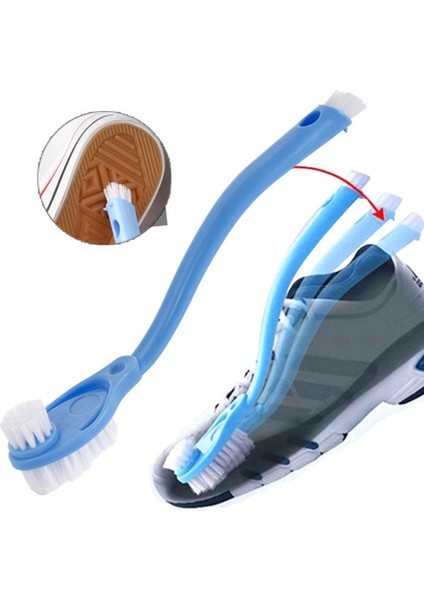 Rastgele Stil Yeni Çift Uzun Saplı Ayakkabı Temizleme Fırçası Ayakkabı Temizleyici Yıkama Tuvalet Lavabo Yemekleri Ayakkabı Temiz Yıkama Fırçası Ev Temizlik Araçları (Yurt Dışından)