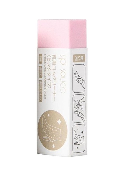 Pembe Tarzı Şeffaf Kauçuk Temizleme Silgi Ayakkabı Bakım Temizleyici Süet Koyun Derisi Mat Deri Kumaş Ev Gereçleri Temizleyici Spor Ayakkabı Bakımı (Yurt Dışından)