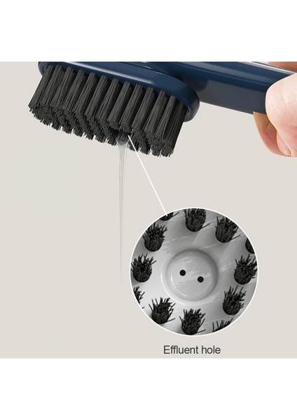 Mavi Stil Whitebluegreen Otomatik Sabun Ekleme Noktası Sabun Fırçası Yumuşak Saç Giyim Kurulu Fırçası Elbise Fırçası Ev Temizlik Araçları Abs (Yurt Dışından) modelleri