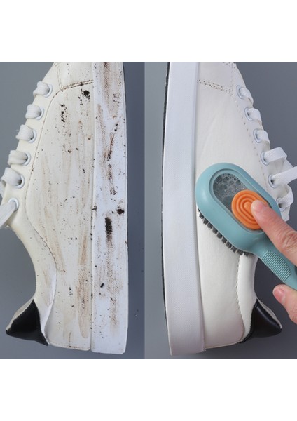 C-Pembe Tarzı Yeni Çok Fonksiyonlu Ayakkabı Fırçası Yumuşak Kıllı Sıvı Dolu Yıkama Ayakkabı Temizleme Aracı Elbise Panosu Temiz Bulaşık Mutfak Aksesuarları (Yurt Dışından) fiyatları