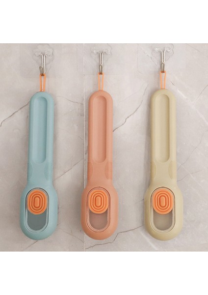 C-Pembe Tarzı Yeni Çok Fonksiyonlu Ayakkabı Fırçası Yumuşak Kıllı Sıvı Dolu Yıkama Ayakkabı Temizleme Aracı Elbise Panosu Temiz Bulaşık Mutfak Aksesuarları (Yurt Dışından) indirimleri