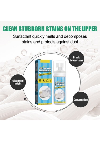 Ayakkabı Beyazlatma Temizleme Jeli Ayakkabı Lekesi Çıkarıcı Fırça Bant Çok Fonksiyonlu Ayakkabı Lekesi Temizleme Araçları Ev Bakım Yıkama Ürünü (Yurt Dışından) modelleri