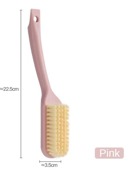 Mavi Stil Çok Fonksiyonlu Ayakkabı Fırçası Çamaşır Fırçası Ev Yumuşak Saç Fırçası Sert Fırça Çamaşır Ayakkabı Temizleme Fırçası Uzun Saplı (Yurt Dışından) fırsatları