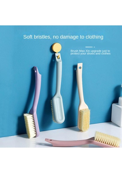 Mavi Stil Çok Fonksiyonlu Ayakkabı Fırçası Çamaşır Fırçası Ev Yumuşak Saç Fırçası Sert Fırça Çamaşır Ayakkabı Temizleme Fırçası Uzun Saplı (Yurt Dışından) indirimleri