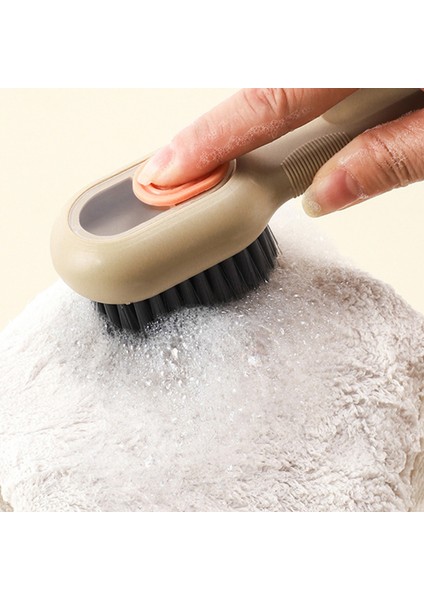 C-Pembe Tarzı Ayakkabı Fırçası Temizleme Çamaşır Ovma Fırçası Ovma Ev Yumuşak Kıl Otomatik Sıvı Temizleme Hidrolik Ayakkabı Fırçası Ekleme (Yurt Dışından) fırsatları