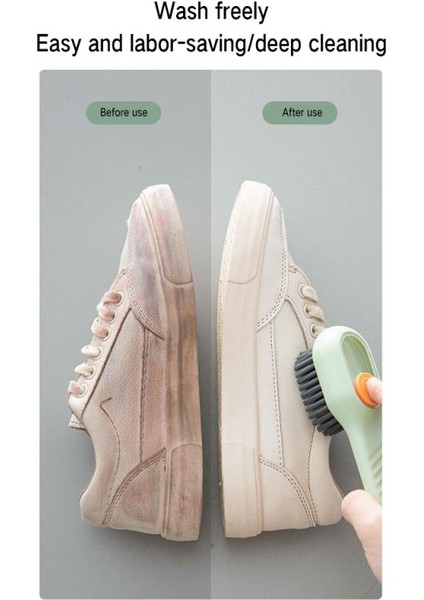 No.1 Stili Çok Işlevli Temizleme Fırçası Yumuşak Kıllı Sıvı Ayakkabı Giyim Fırçası Uzun Saplı Fırça Sabunluk Fırçası Ev Aracı (Yurt Dışından) modelleri