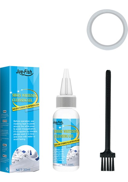 30 ml Tarzı 30ML Beyaz Ayakkabı Temizleme Jeli Temiz Ayakkabı Leke Beyazlatma Temizleme Cilası Köpük Deoksidan Jel Spor Ayakkabı Için Sarı Kenar Kaldırmak (Yurt Dışından)