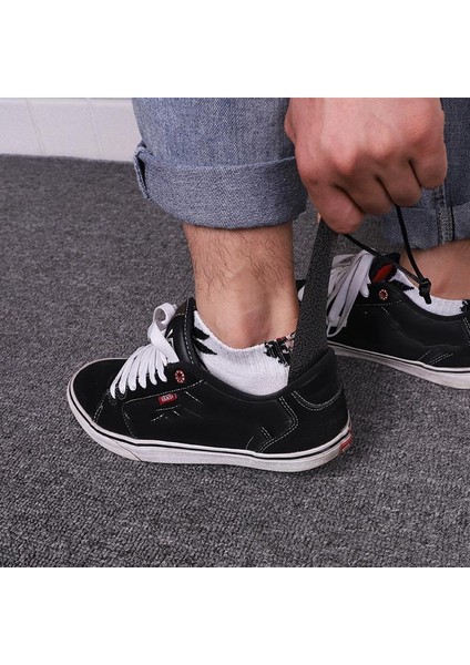 Siyah Stil Ayakkabı Çekeceği Esnek Sağlam Kayma Unisex Ayakkabı Çekeceği Kolay Açma ve Kapama Ayakkabı Kaldırıcı Ayakkabı Sağlam Uyku Yardım Aracı Ev Ürünleri (Yurt Dışından) fiyatları