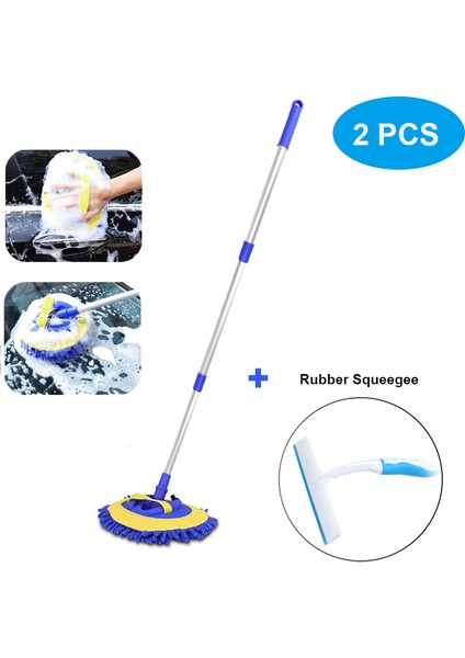 Yeşil-A Tarzı Araba Yıkama Paspas Eldiveni Teleskopik Alüminyum Alaşımlı Uzun Saplı Şönil Mikrofiber Yıkama Fırçası Çiziksiz Araba Suv Kamyon Için (Yurt Dışından) fiyatları