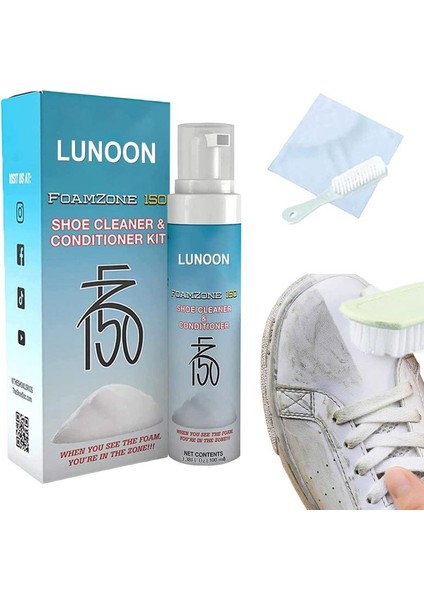 Stili Ayarla 100ML Beyaz Ayakkabı Temizleme Köpüğü Temiz Ayakkabı Lekesi Beyazlatma Temizleme Cilası Köpük Deoksidizer Jel Spor Ayakkabı Için Sarı Kenar Kaldırmak (Yurt Dışından) fırsatları