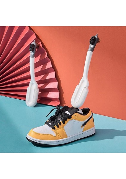 Beyaz Stil Uzun Saplı Tahta Fırçası Çamaşır Yıkama Saç Fırçası Yumuşak Saç Ayakkabı Fırçası Temizleme Fırçası (Yurt Dışından) fiyatları