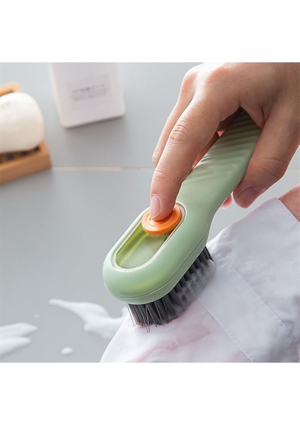 Yeşil Stil Yumuşak Sıvı Ayakkabı Temizleme Fırçası Uzun Saplı Elbise Fırçası Çamaşır Ovma Fırçası Fırçalama Çok Fonksiyonlu Ev Temizleme Aracı (Yurt Dışından) fırsatları