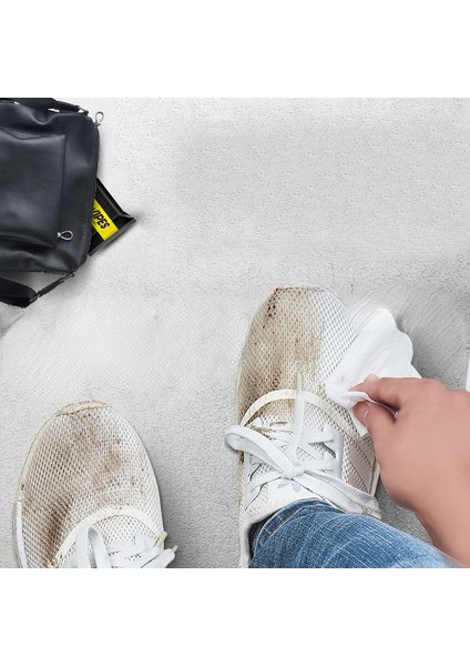 12 Adet Tarzı Ayakkabı Mendilleri Tek Kullanımlık Beyaz Ayakkabı Artefaktı Temizleme Bakımı Ayakkabı Faydalı Hızlı Fırçalama Hızlı Temiz Mendil Spor Ayakkabı Temizleme Mendili (Yurt Dışından)