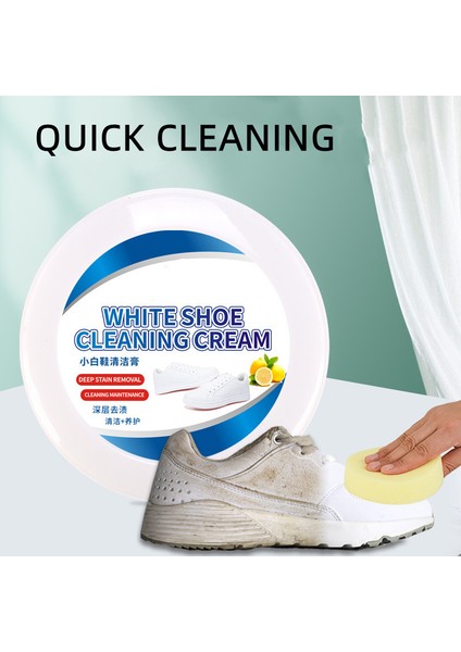 280G Tarzı Beyaz Ayakkabı Temizleme Kremi Ev Spor Ayakkabı Kanvas Ayakkabı Temizleyici Sıcak Indirim (Yurt Dışından) modelleri