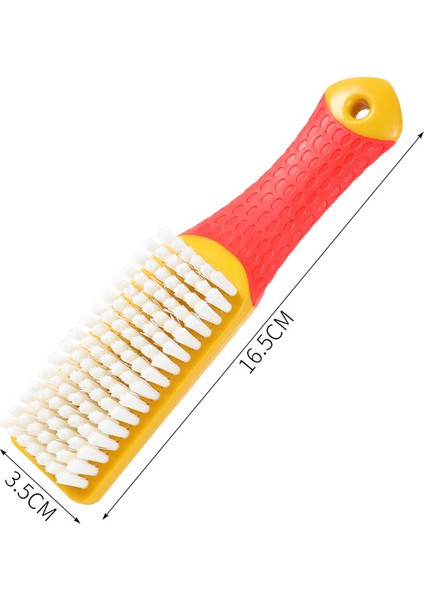Sarı Stil Ayakkabı Fırçası Ev Ayakkabı Yıkama Fırçası Plastik Uzun Saplı Ayakkabı Temizleme Fırçası Çok Amaçlı Ev Çamaşır Ayakkabı Temizleme Aracı (Yurt Dışından)