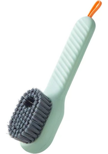 Yeşil Tarzı Ayakkabı Fırçası Otomatik Sıvı Deşarj Derin Temizlik Yumuşak Kıllar Fırça Ev Çamaşır Temizleme Fırçası Ev Temizlik Aracı (Yurt Dışından)