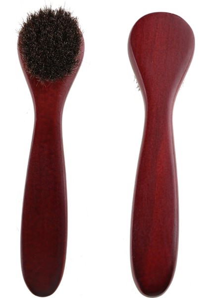 B Tarzı Uzun Ahşap Saplı Kıl At Kılı Ayakkabı Çizme Fırçaları Cila Aplikatörü Dauber (Yurt Dışından) modelleri