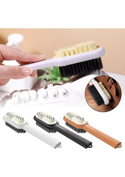 Siyah Stil Iki Taraflı Temizleme Fırçası Kauçuk Silgi Seti Süet Nubuk Ayakkabılar Için Fit Plastik Lastik Çizme Temizleyici ile Ev Aksesuarları (Yurt Dışından)