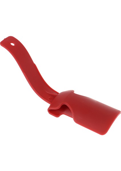 Kırmızı Stil Oe Boynuzları Profesyonel Siyah Plastick Ayakkabı Çekeceği Kaşık Şekli Ayakkabı Çekeceği Ayakkabı Kaldırıcı Esnek Sağlam Slm (Yurt Dışından)