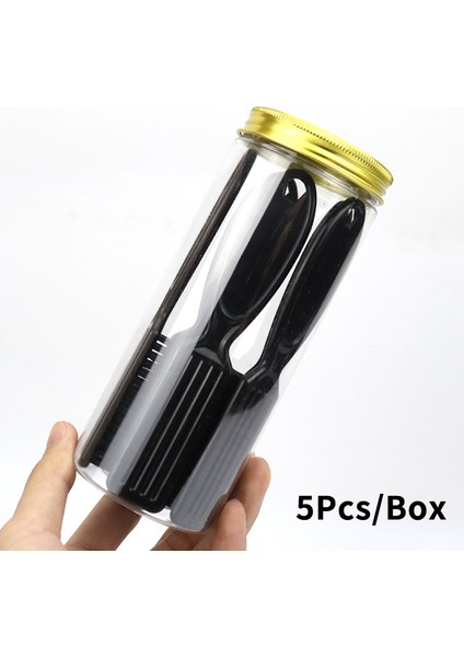 Fırça Tarzı Siyah Plastik Saplı Kuaförlük Yumuşak Saç Solmaya Fırça Tarak Berber Temizleme Göğüs Boyun Silgi Fırçaları Şekillendirici Araçları (Yurt Dışından)