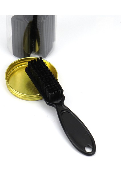 Fırça Tarzı Siyah Plastik Saplı Kuaförlük Yumuşak Saç Solmaya Fırça Tarak Berber Temizleme Göğüs Boyun Silgi Fırçaları Şekillendirici Araçları (Yurt Dışından) fırsatları