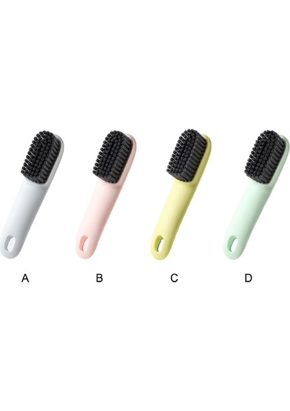 Pembe Tarzı Ayakkabı Temizleme Fırçası Uzun Saplı Tuvalet Banyo Plastik Scrubber Ev Yıkama Kir Temizleme Terlik Ovma (Yurt Dışından) fiyatları