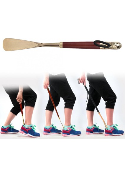 C Tarzı Metal Kafa Ayakkabı Çekeceği Ahşap Uzun Saplı Saplı Ayakkabı Kaldırıcı Ayakkabı Kaşığı Aracı Çizme Ayakkabı Brum 49 cm 58 cm Ahşap Eecoo (Yurt Dışından) modelleri