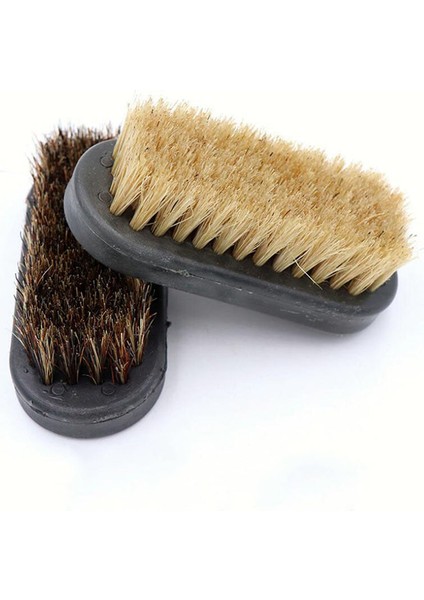 Siyah Stil Ayakkabı Cilası Fırça Fırçası Doğal Deri Domuz Kılı Yumuşak Parlatma Aracı Temizleme Fırçası Nub Deri Çizme (Yurt Dışından) modelleri