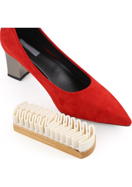 1 Adet Tarzı 1pc Süet Nubuk Malzeme Ayakkabıbotçanta Scrubber Temizleyici Temizleme Scrubber Fırçası (Yurt Dışından)