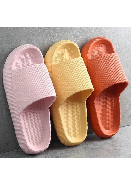 40-41 Tarzı Kaymaz Flip Flop Kalın Platform Banyo Ev Terlik Kadın Moda Yumuşak Taban Eva Kapalı Slaytlar Kadın Sandalet Yaz (Yurt Dışından) fiyatları
