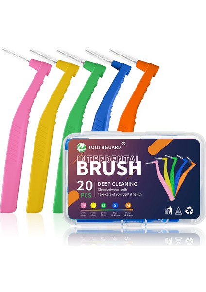 Mavi Stil Ortodontik Diş Arası Temiz Diş Ağız Hijyeni Mikro Fırça Mini Fırça Toz Kapağı ile (Yurt Dışından) fiyatları