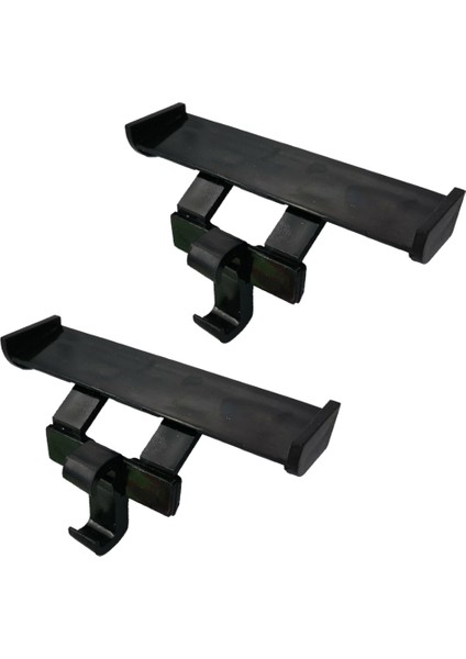 Siyah Stil Ave Terlik Kuyruk Süslemeleri Moda Sandalet Ayakkabı Toka Klip Şık Hafif Dıy Delik Ayakkabı Aksesuarları (Yurt Dışından)