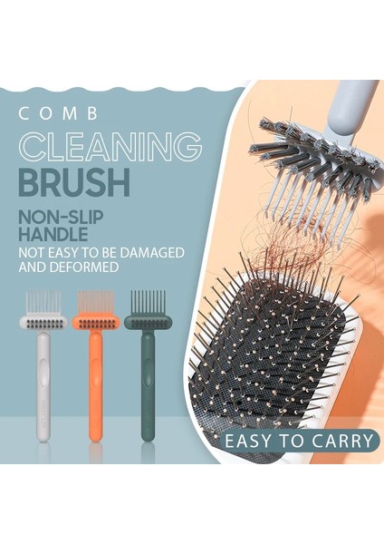 Turuncu Tarzı Lastic Temizleme Sökücü Kolu Arapsaçı Saç Fırçası Saç Bakımı Salon Şekillendirici Aracı Saç Fırçası Tarak Temizleyici Gömülü Aracı (Yurt Dışından) fiyatları