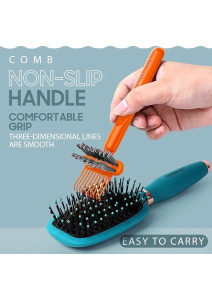 Turuncu Tarzı Lastic Temizleme Sökücü Kolu Arapsaçı Saç Fırçası Saç Bakımı Salon Şekillendirici Aracı Saç Fırçası Tarak Temizleyici Gömülü Aracı (Yurt Dışından) modelleri