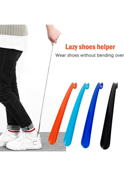 Menekşe Tarzı Plastik Ekstra Uzun Ayakkabı Çekeceği Tembel Ayakkabı Yardımcısı Uzun Saplı Ayakkabı Kaldırıcı Çekme Ayakkabı Çekeceği Kayma Kolu Uzun Ayakkabı Çekeceği (Yurt Dışından) modelleri