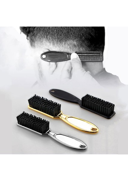 Siyah Stil Plastik Saplı Kuaförlük Yumuşak Saç Temizleme Fırçası Berber Boyun Duster Kırık Saç Kaldırma Tarak Saç Şekillendirici Araçları Tarak Altın (Yurt Dışından) fiyatları