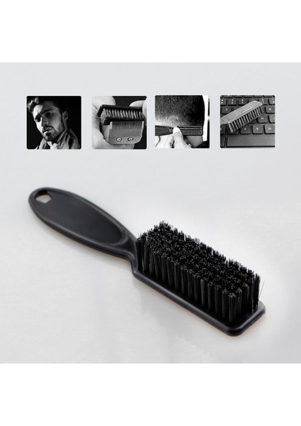 Siyah Stil Plastik Saplı Kuaförlük Yumuşak Saç Temizleme Fırçası Berber Boyun Duster Kırık Saç Kaldırma Tarak Saç Şekillendirici Araçları Tarak Altın (Yurt Dışından) fırsatları