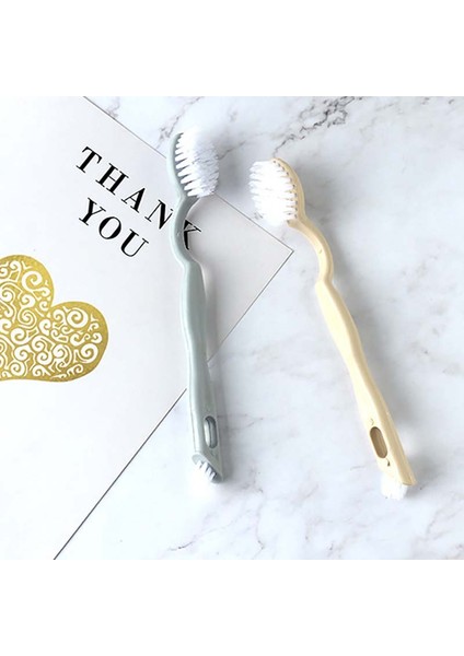 Gri Tarzı Uzun Saplı Temizleme Fırçası Ayakkabı Bru Yıkama Araçları Alışveriş Merkezi Beyaz Ayakkabı Cilası Çift Başlı Yumuşak Yün Silgi Temizleme Araçları (Yurt Dışından) indirimleri