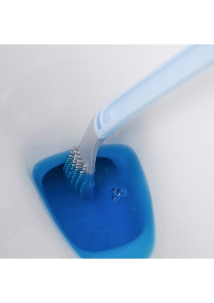 Beyaz Stil Yaratıcı Golf Şekli Tuvalet Fırçası Duvar Asılı Yumuşak Tutkal Hiçbir Ölü Uç Tuvalet Fırçası Uzun Saplı Temizleme Fırçası (Yurt Dışından) modelleri