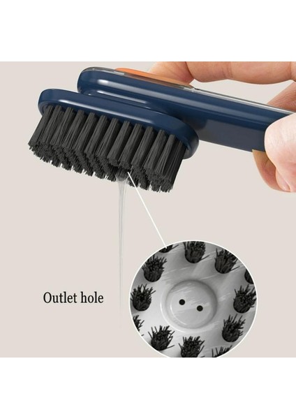 Mavi Stil Ayakkabı Fırçası Sıvı Ayakkabı Ekleyebilir Çamaşır Fırçası Kurulu Fırça Preslenmiş Ev Yumuşak Kıl Fırça Ayakkabı Ev Temizlik Araçları (Yurt Dışından) fırsatları