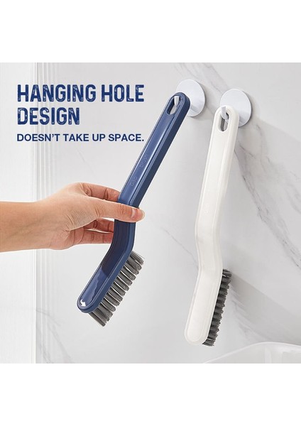 Beyaz Stil Çok Fonksiyonlu Banyo Fayansı Zemin Boşluğu Temizleme Fırçası Pencere Oluk Temizleme Fırçası Uygun Ev Köşe Temizleme Araçları (Yurt Dışından) fırsatları