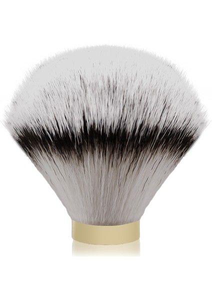 22MM Tarzı Gdmg Fırça 3 Renk Sentetik Saç Düğüm Ampul Tipi Köpüklü Islak Tıraş Fırçası Seti Erkek Sakal Araçları (Yurt Dışından)