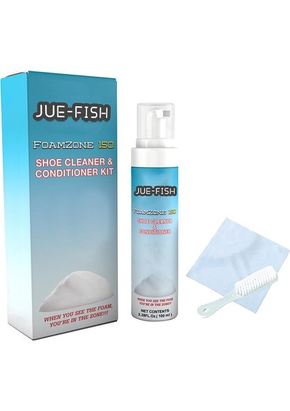 100 ml Tarzı Foamzone Oe Temizleyici Beyazlatmak Cila Temizleme Aracı Ayakkabı Fırçası Ayakkabı Spor Ayakkabı Rahat Deri Ayakkabı Temizleme Ayakkabı Bakım Malzemeleri (Yurt Dışından)