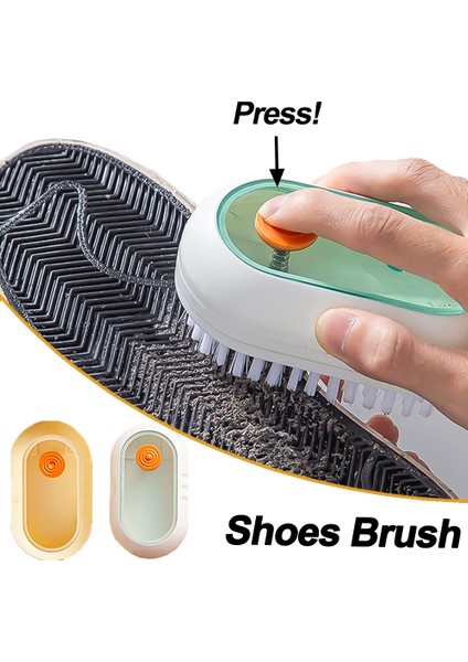 Yeşil-B Tarzı Ayakkabı Fırçası Otomatik Sıvı Deşarj Çok Fonksiyonlu Fırçalar Çamaşır Giysileri Için Derin Temizlik Yumuşak Kıllar Artefakt Temizleme (Yurt Dışından) fiyatları