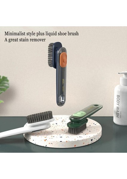 Yeşil Tarzı Ayakkabı Fırçası Sıvı Ayakkabı Ekleyebilir Çamaşır Fırçası Kurulu Fırça Preslenmiş Ev Yumuşak Kıl Fırça Ayakkabı Ev Temizlik Araçları (Yurt Dışından) indirimleri