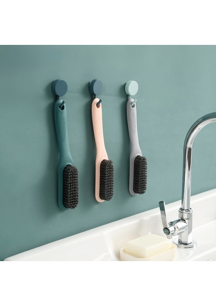 Gy Tarzı Ev Uzun Saplı Yumuşak Saç Ayakkabı Fırçası Çamaşır Fırçası Asılabilir Tip Temizleme Fırçaları Çok Fonksiyonlu Ayakkabı Yıkama Fırçaları (Yurt Dışından) modelleri