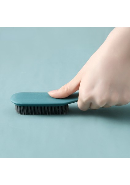 Gy Tarzı Ev Uzun Saplı Yumuşak Saç Ayakkabı Fırçası Çamaşır Fırçası Asılabilir Tip Temizleme Fırçaları Çok Fonksiyonlu Ayakkabı Yıkama Fırçaları (Yurt Dışından) fırsatları