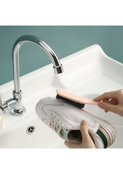 Gy Tarzı Ev Uzun Saplı Yumuşak Saç Ayakkabı Fırçası Çamaşır Fırçası Asılabilir Tip Temizleme Fırçaları Çok Fonksiyonlu Ayakkabı Yıkama Fırçaları (Yurt Dışından) indirimleri